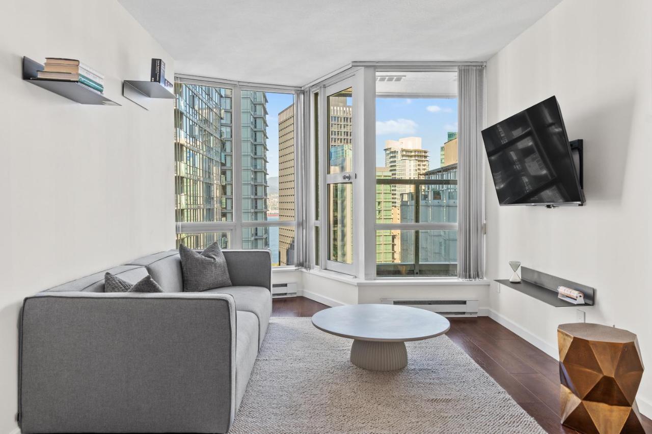 バンクーバーDowntown Luxury 1Br Coal Harbourアパートメント エクステリア 写真