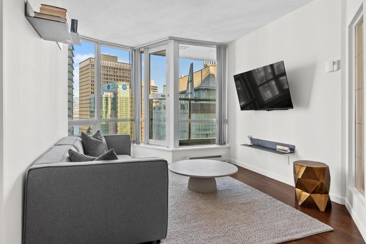 バンクーバーDowntown Luxury 1Br Coal Harbourアパートメント エクステリア 写真